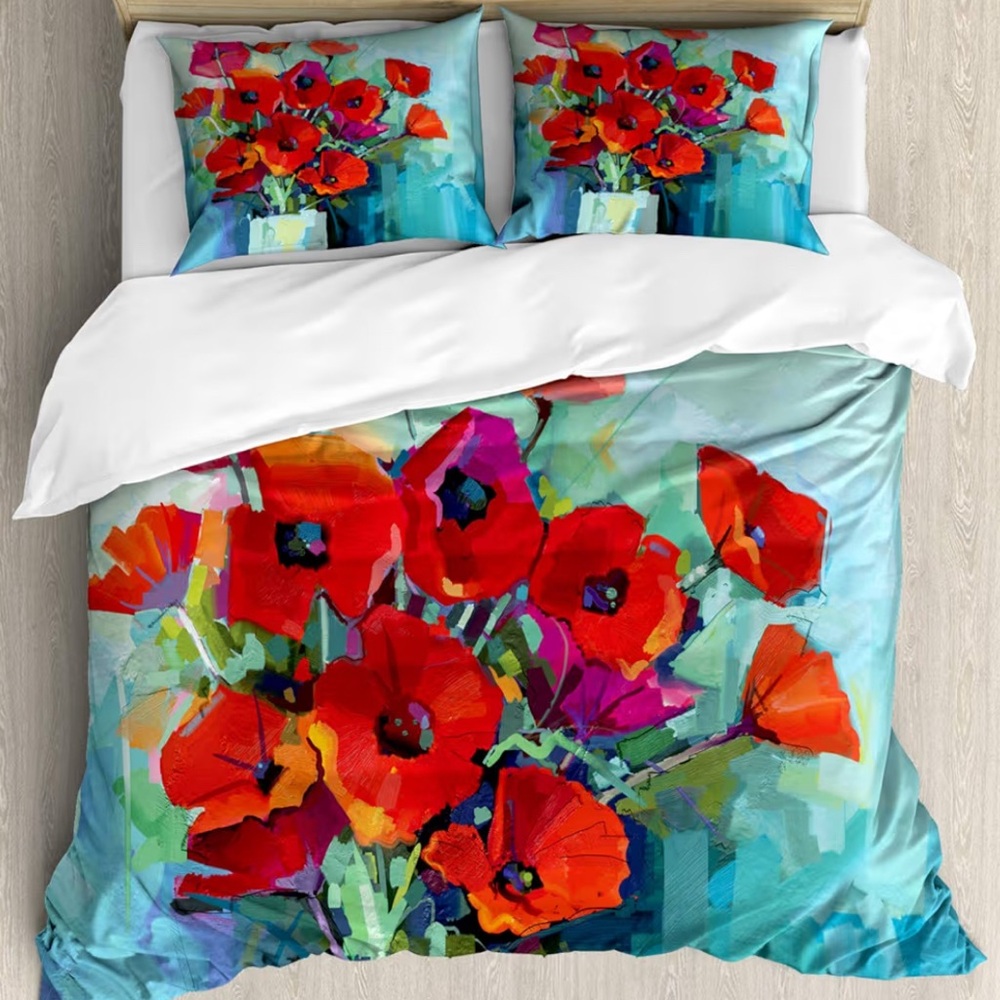 Queen Size Duvet Cover & Shams